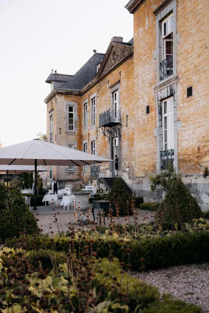 Terras van Restaurant Château Neercanne