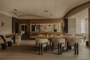 Interieur van Restaurant Flore in Amsterdam