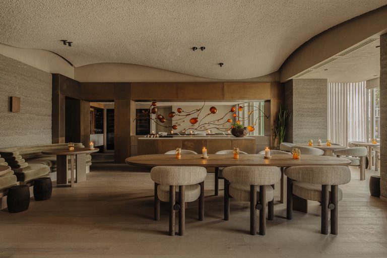 Interieur van Restaurant Flore in Amsterdam