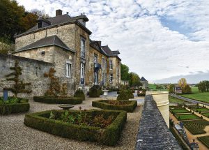 Château Neercanne met de terrastuinen bij Maastricht