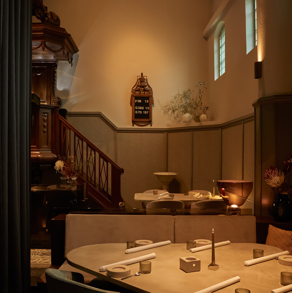 Restaurantzaal van G7 in Sittard